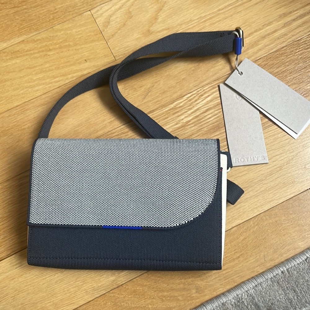 Rothy’s Navy Fog Belt Bag